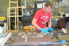 ____and polishing