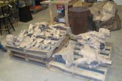 Sandblasting completed